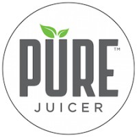 PURE Juicer logo, PURE Juicer contact details