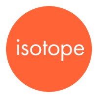 isotope logo, isotope contact details