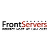 FrontServers logo, FrontServers contact details