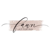 Fawn Lettering logo, Fawn Lettering contact details