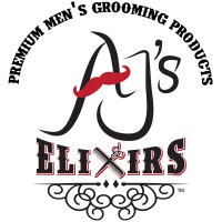 AJ's Elixirs logo, AJ's Elixirs contact details