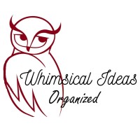 Whimsical Ideas, Organized logo, Whimsical Ideas, Organized contact details