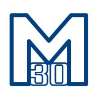 M30 logo, M30 contact details