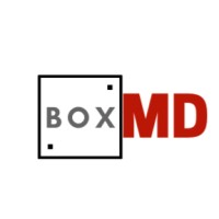 BoxMD logo, BoxMD contact details