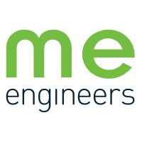 M-E Engineers logo, M-E Engineers contact details