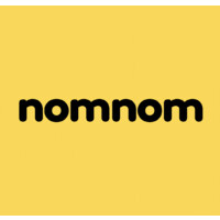 nomnom logo, nomnom contact details