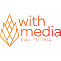 With Media logo, With Media contact details