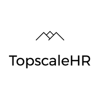 TopscaleHR logo, TopscaleHR contact details