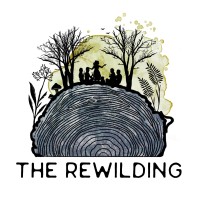 The Rewilding logo, The Rewilding contact details