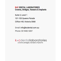 K + C Dental Laboratories logo, K + C Dental Laboratories contact details