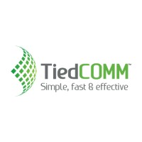 TiedCOMM logo, TiedCOMM contact details