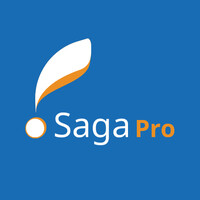 SagaPro logo, SagaPro contact details