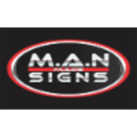 M.A.N Made Signs logo, M.A.N Made Signs contact details