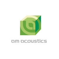 A M Acoustics logo, A M Acoustics contact details