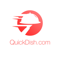 QuickDish logo, QuickDish contact details