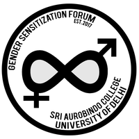 The Gender Sensitization Forum, Sri Aurobindo College, Delhi University logo, The Gender Sensitization Forum, Sri Aurobindo College, Delhi University contact details