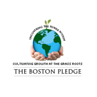 The Boston Pledge logo, The Boston Pledge contact details