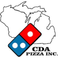 CDA PIZZA logo, CDA PIZZA contact details