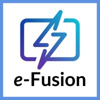 e-Fusion logo, e-Fusion contact details