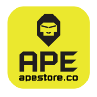 APE Store logo, APE Store contact details