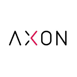 Axón logo, Axón contact details