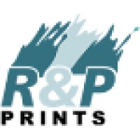 R&P Prints logo, R&P Prints contact details