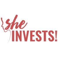 She Invests! logo, She Invests! contact details