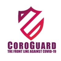 CoroGuard logo, CoroGuard contact details