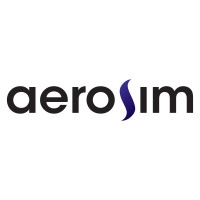 AeroSim logo, AeroSim contact details