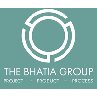 The Bhatia Group logo, The Bhatia Group contact details