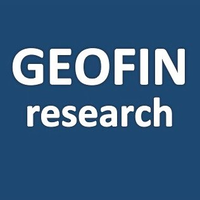 GEOFIN research logo, GEOFIN research contact details