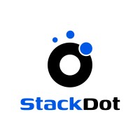 StackDot logo, StackDot contact details