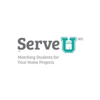 ServeU logo, ServeU contact details