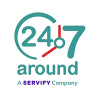 247 Around logo, 247 Around contact details