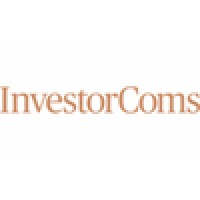 InvestorComs logo, InvestorComs contact details