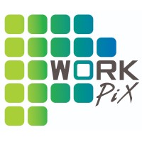 WorkPix logo, WorkPix contact details