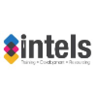 Intels logo, Intels contact details