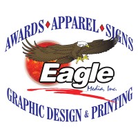 Eagle Media Inc. Screen Printing, Embroidery, Laser Engraving & Vinyl Graphics logo, Eagle Media Inc. Screen Printing, Embroidery, Laser Engraving & Vinyl Graphics contact details