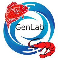 GenLab logo, GenLab contact details