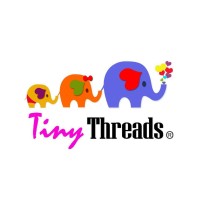 Tiny THREADS Kids wear logo, Tiny THREADS Kids wear contact details