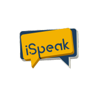 iSpeak logo, iSpeak contact details