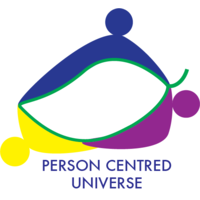 Person Centred Universe logo, Person Centred Universe contact details