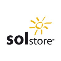 SolStore logo, SolStore contact details