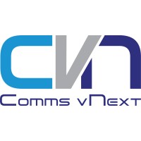 Comms vNext logo, Comms vNext contact details