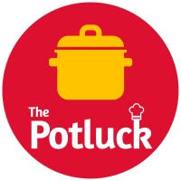 The Potluck logo, The Potluck contact details