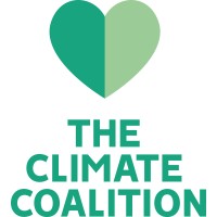 The Climate Coalition logo, The Climate Coalition contact details