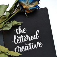 The Lettered Creative logo, The Lettered Creative contact details