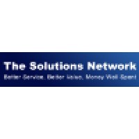 The Solutions Network logo, The Solutions Network contact details