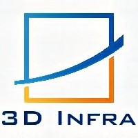 3D Infra logo, 3D Infra contact details