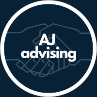 AJ Advising logo, AJ Advising contact details